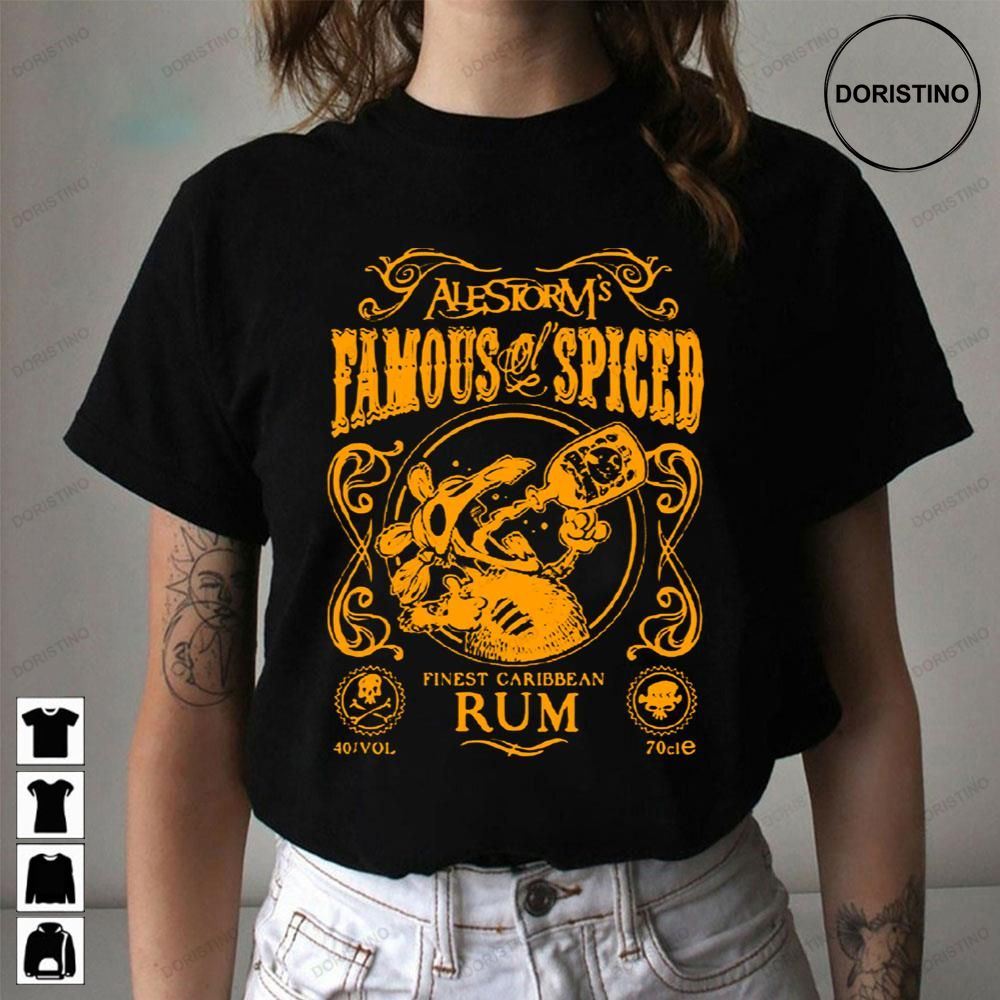 Alestorm Famous Ol Spiced Limited Edition T-shirts
